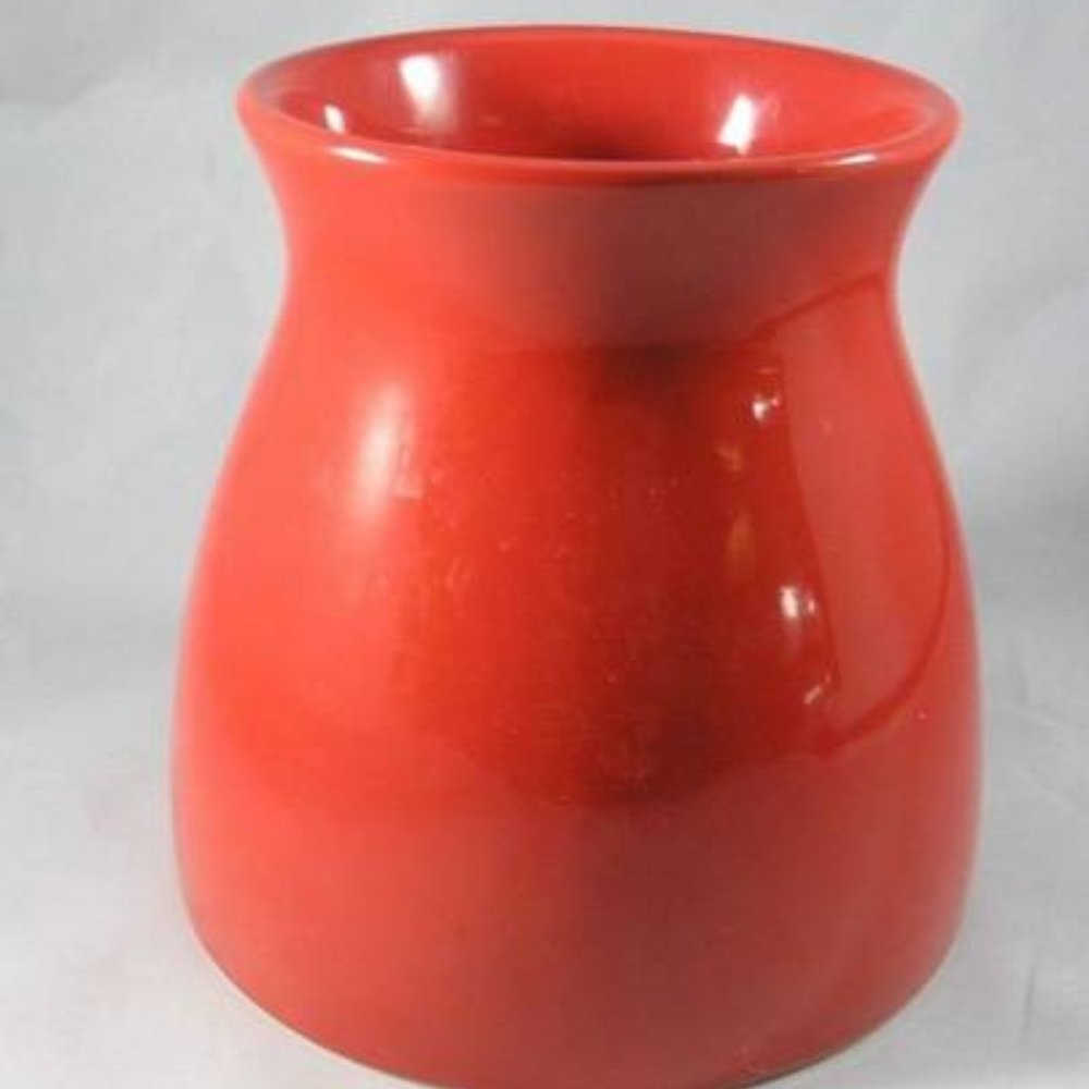 Edible Arrangements Red Ceramic VASE
